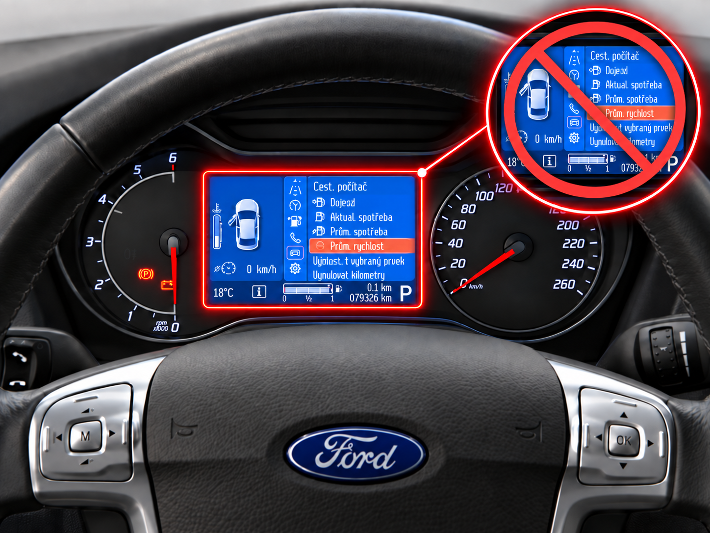 Omezení pro XTRONS IDS70FSFBL chytré autorádio Ford evtech.cz